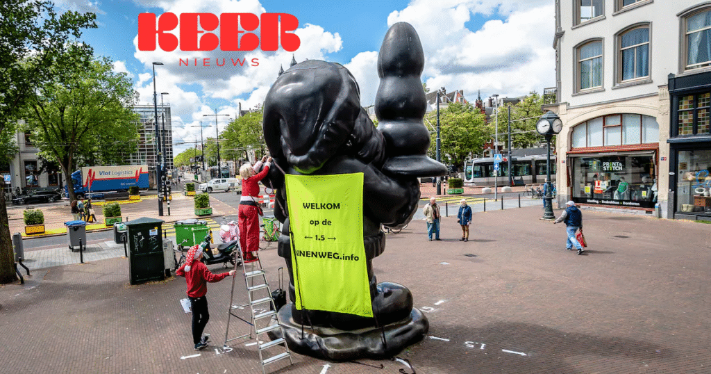 Kabouter Buttplug: bespot en beschimpt, maar wel Rotterdams